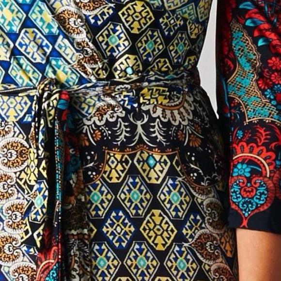 Moroccan Bohemian Wrap Maxi Dress S M L 1X 2X 3X - Picture 6 of 8